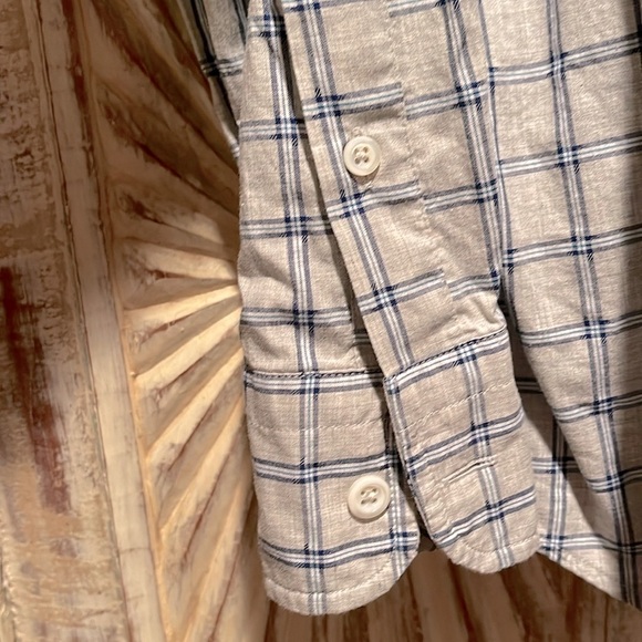 EUC Billy Reid 100% Cotton Plaid Button Down /XL/ - Picture 6 of 9